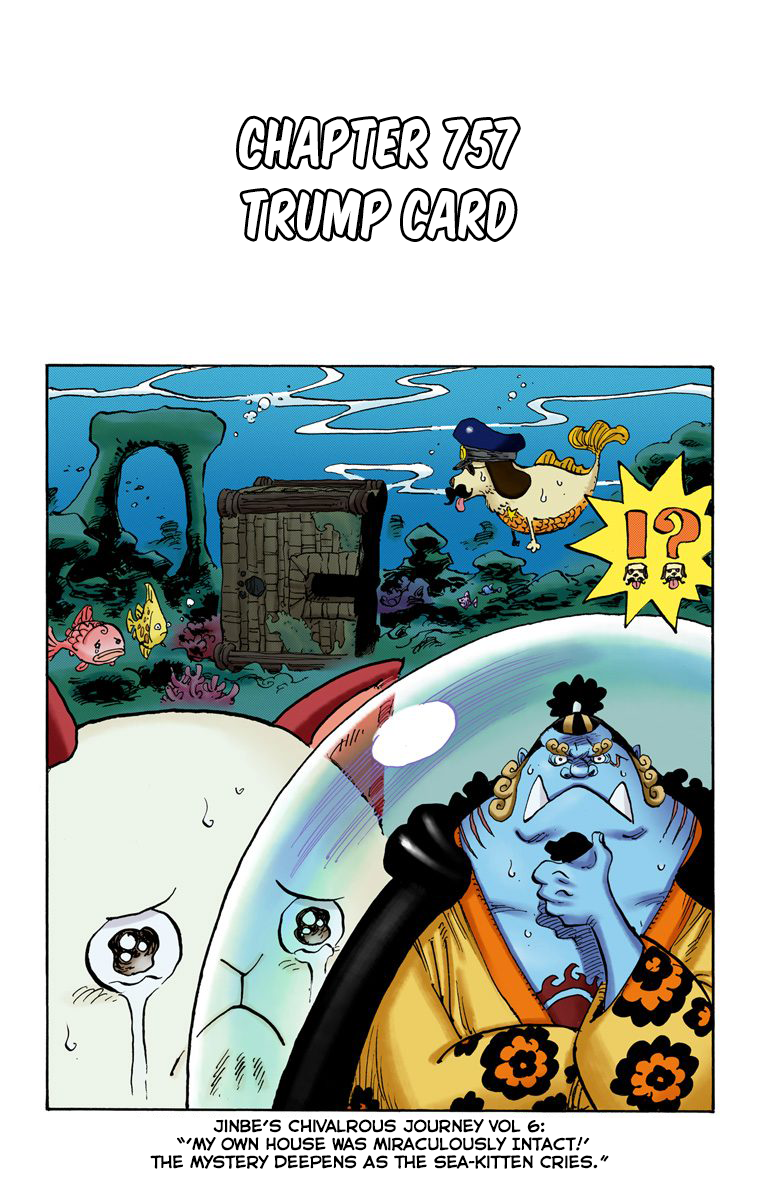 One Piece - Digital Colored Comics Chapter 757 2